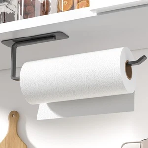Paper Towel Holder Under Cabinet - Both Available in Adhesive and Drilling - ... - Picture 1 of 7