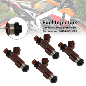 4PCS 16450-MEL-003 Fuel Injectors For Honda CBR1000RR VFR800 VFR800F CB1300 B2 - Picture 1 of 11