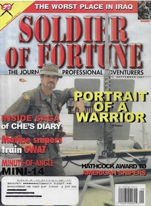 Soldier of Fortune Magazine September 2007 Back Issue Harry Claflin Warriors War - Picture 1 of 2