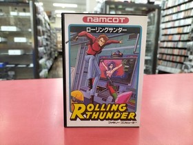 Famicom Software Model Rolling Thunder Namco FHS96