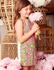 Lilly Pulitzer NWT Girls Little Lilly Classic Shift Mane Character Energy Size 6 - Picture 1 of 22