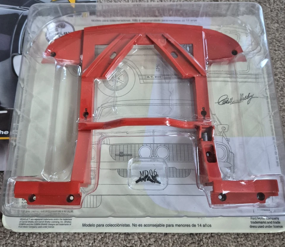 1/8 DEAGOSTINI Costruire il Proprio Ford MUSTANG 1967 Shelby GT-500 Problema 37 - Immagine 1 di 1