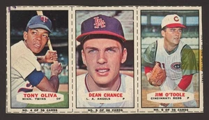 1965 Bazooka Panel #4/5/6 Tony Oliva/Dean Chance/Jim O'Toole - Bild 1 von 2