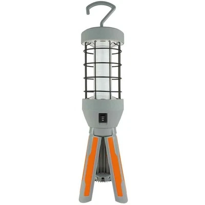 REV LED Akku Arbeitsleuchte Handlampe Power Torch Grau 13W kaltweiß USB UVP 32€ - Bild 1 von 3