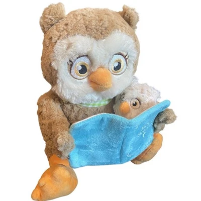 Animated OWL Plush Reads Bible Stories Cuddle Barn Noah's Ark Tested Works - Image 1 of 4