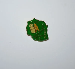 Vintage State Of Wisconsin Tourist Map Lapel Pin Tie Tac 1980s New NOS - Picture 1 of 1