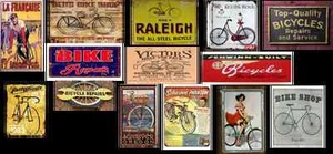 n scale bicycle shop building decals - Picture 1 of 1