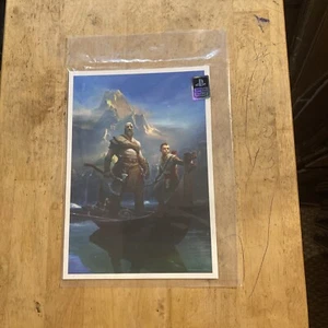 LOOT GAMING GOD OF WAR DRUCK 10 X 7 IN SAMMLERSTÜCK PLAYSTATION OFFIZIELL NEU - Bild 1 von 4