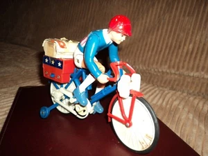 Vintage Toy Battery Operated Bicycle - Picture 1 of 4
