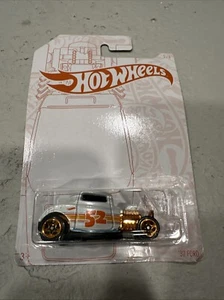 Hot Wheels White '32 Ford #2/6 Pearl & Chrome Series Ships in Box - Picture 1 of 2