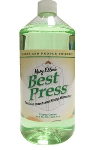 Best Press by Mary Ellen Starch 32oz Ex Large Sizing Citrus Grove Refill Bottle - Picture 1 of 1