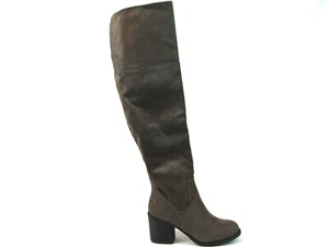 Journee Collection Sana Over The Knee Dress Boot (Women's) - Taupe - Sz 6 M - Picture 1 of 5