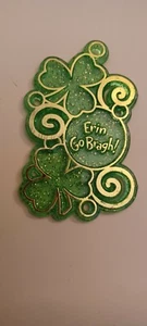 85 Pezzi Ornamenti Glitter Torta o Albero Giorno di San Patrizio Erin Go Bragh - Foto 1 di 4