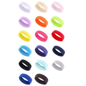 Comfortable Cycling Headband Elastic Polyester Muti Colors Non-Slip Polyester - Picture 1 of 12