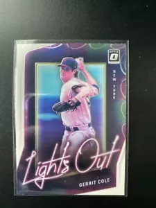 Donruss Optic Lights Out #9 2021 Gerrit Cole Yankees - Imagen 1 de 2