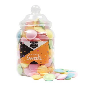 Flying Saucer Sweets Gift Large Novelty Jar 200gm Mr Beez - Picture 1 of 1