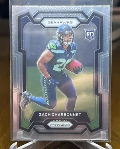 2023 Base Panini Prizm #392 - Carbone Zach - Rookie RC - Seattle Seahawks - Foto 1 di 2