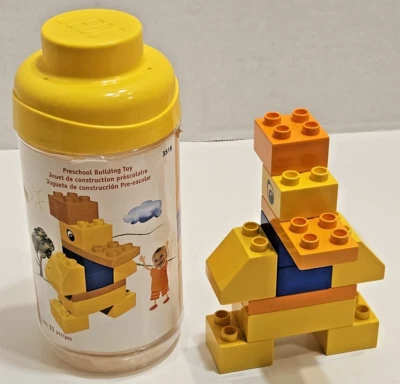 Lego Explore Duplo Cannister Duck Set 3518 - 11 Pieces - 2003 - Complete - Image 1 of 4