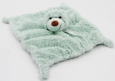 ♥ HAPPY HORSE Schmusetuch Teddy Bär türkis grün Kuscheltuch Schnuffeltuch ♥