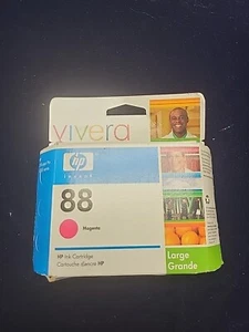 HP 88 Magenta Printer Ink Cartridge C9392AN Officejet PRO - Picture 1 of 5