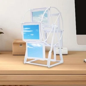 Lightweight Ferris Wheel Photo Holder Stable DIY Picture Frame Kids - Picture 1 of 6