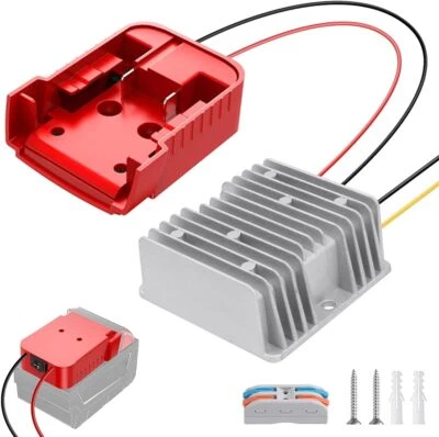 Aadpter for Milwaukee 18V to 12V Step Down Voltage Converter 15A 180W Inverter - Image 1 of 4