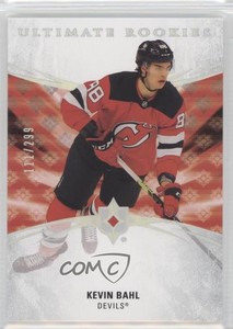2020-21 Upper Deck Ultimate Collection Rookies /299 Kevin Bahl Tier 1 Rookie RC