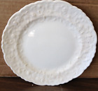 Vintage White Pope Gosser China Rose Point 7 1/4" SALAD Plate Scallop Edges