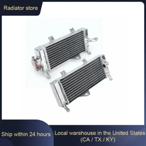 Cooling Full All Aluminum Radiator Fit 2010 - 2013 2011 2012 Honda CRF250R - Picture 1 of 10
