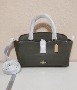 Coach Brie CARRYALL satchel 82871 tote shoulder bag crossbody mercer MSRP $450 - Picture 1 of 8