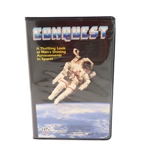 MPI VHS Double Clamshell CONQUEST 1985 3-Hour Space Exploration Documentary - Imagen 1 de 5