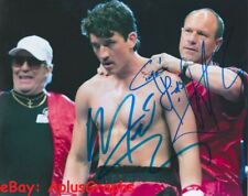 BLEED FOR THIS.. Miles Teller, Ciaran Hinds & Aaron Eckhart - SIGNED