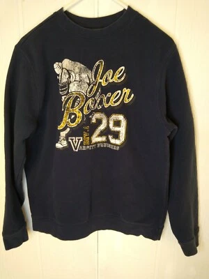 Joe Boxer Big Boys XL 14/16 Varsity Bruisers Fútbol Envejecido Suave Sudadera Foto 1 de 4