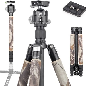 RT75CM Professional 2-in-1 Carbon Fiber Travel Tripod Monopod for DSLR Camera - Picture 1 of 21