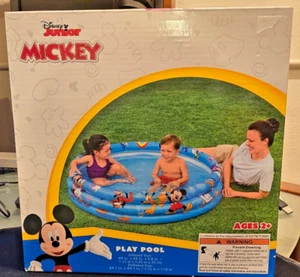 Disney Junior Mickey Mouse Funhouse Inflatable Play Pool Ages 2+ - Picture 1 of 1