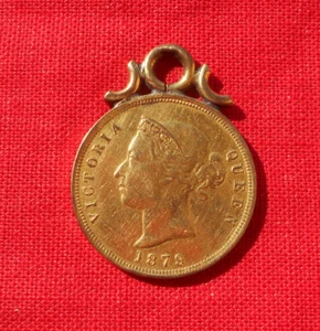 Chypre : One Piastre 1879 ! - Picture 1 of 2