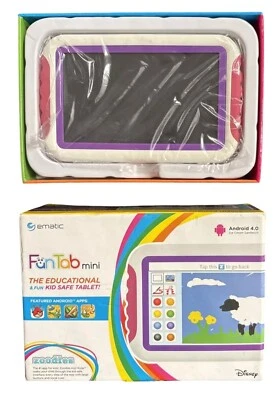 Ematic FTABMP 4GB FunTab Mini 2 Multi-Touch 4.3" Tablet for Kids (Pink) - Image 1 of 2