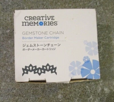Creative Memories GEMSTONE CHAIN BORDER MAKER CARTRIDGE BMC NEW 2020 - Image 1 of 2