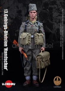 Figura de acción 1/6 UJINDOU UD9023 WWII Handschar Pionier Balkans 1944 nuevo regalo - Imagen 1 de 23