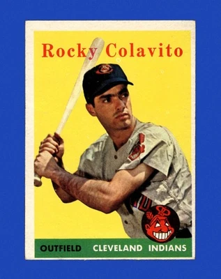 1958 Topps Set-Break #368 Rocky Colavito VG-VGEX *GMCARDS* - Image 1 of 2