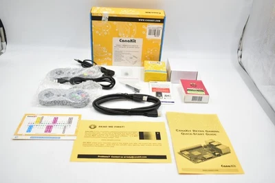 Retro Gaming Kit for Raspberry Pi 3 B+ with 2 USB Gamepads and Accessories - Image 1 of 4
