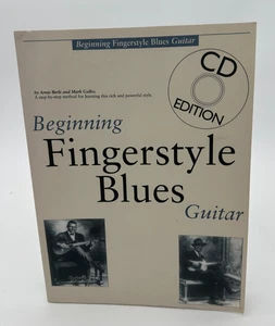 Beginning Fingerstyle Blues Guitar Songbook CD Edition Berle And Galbo Paperback - Picture 1 of 7