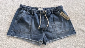 NO BOUNDARIES DAMEN JEANSSHORTS GRÖSSE XXL (20} kurze Shorts neu mit Etikett  - Bild 1 von 10