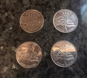 Winter Olympic Coin 1998 Qty 4 - Picture 1 of 1