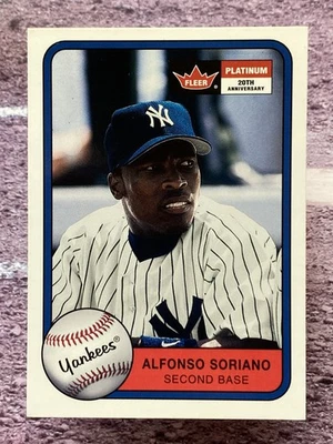 2001 Fleer Platinum Alfonso Soriano #46 New York Yankees - Image 1 of 2