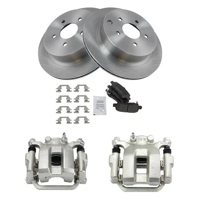 TRQ BKA14972 Disc Brake Kit For Infiniti FX35 2003-2008 Rear 44060EG085 Foto 1 de 4