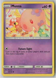 Munna 88/236 Pokemon Mentes Unificadas Común Ligeramente Jugado (LP) 2 - Imagen 1 de 2
