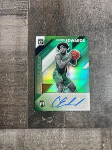 2019-20 Optic Carsen Edwards Auto Signature Series Green Colormatch Rookie Auto - Picture 1 of 2