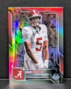 2025 Bowman Chrome U Germie Bernard Refractor #187 Alabama NM - Bild 1 von 3