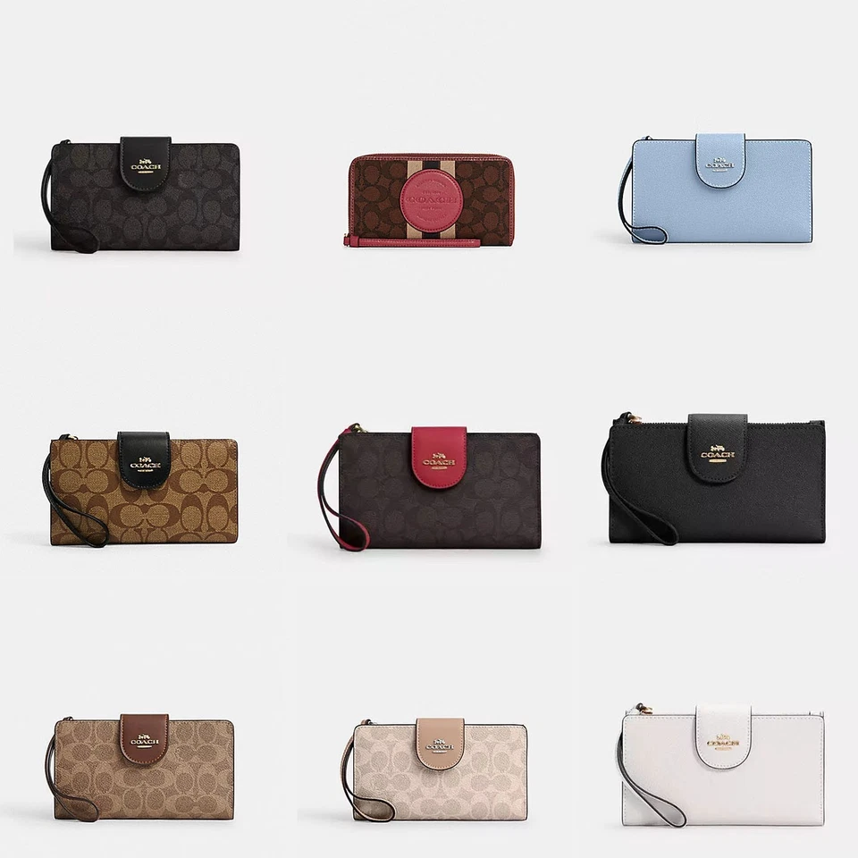 NWT Coach Large Phone Tech Wallet with Wrist Strap  - Image 1 of 1